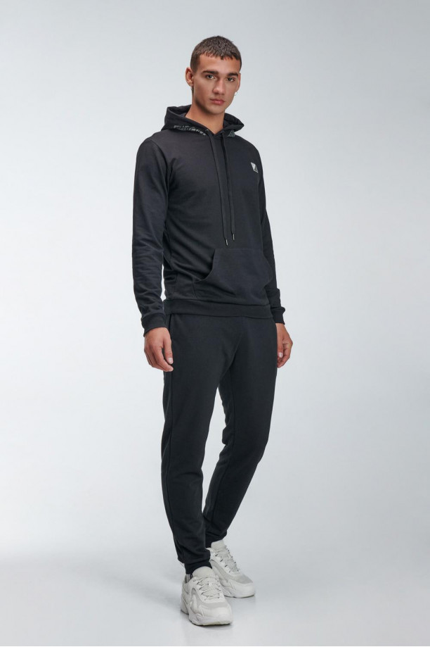 Jogger con bolsillos, estampado