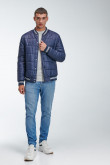 Chaqueta bomber acolchada.