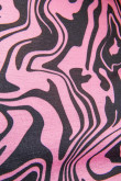 Camiseta estampada, manga larga con cuello redondo.