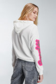 Buzo con capota estampado
