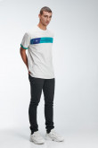 Camiseta manga corta, con estampado frente