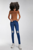 Jean Jegging tiro alto