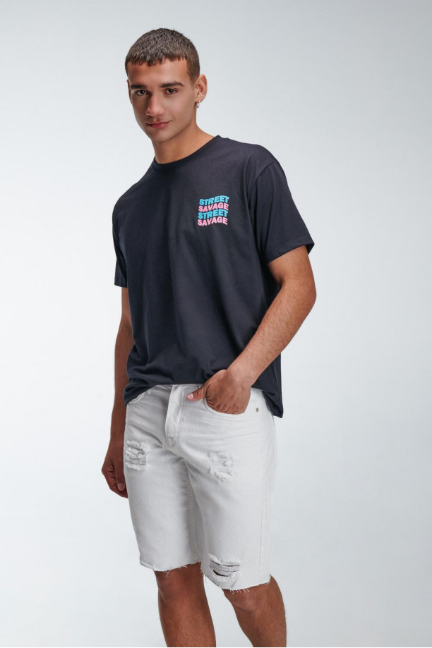 Bermuda denim slim