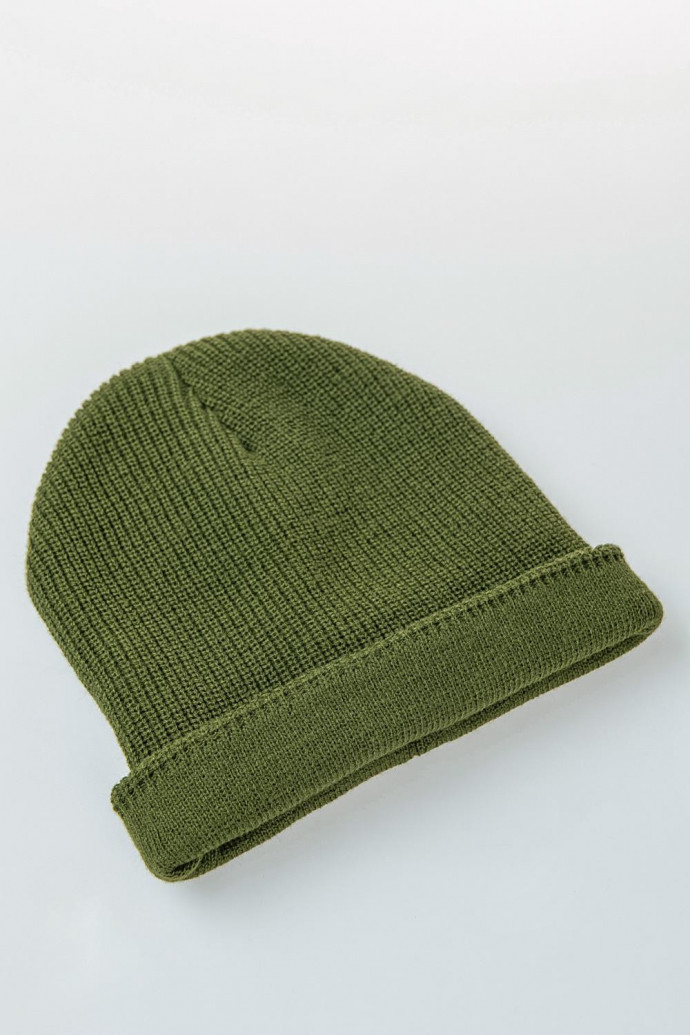 Gorro tejido unicolor
