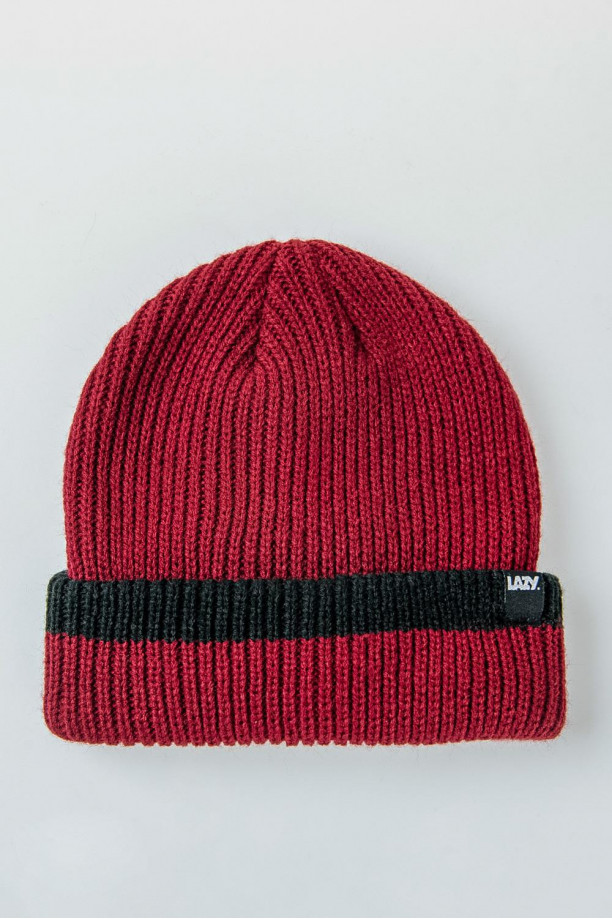 Gorro tejido unicolor