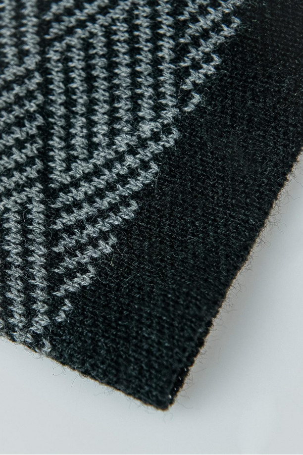 Gorro tejido con motivo