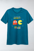 Camiseta manga corta, estampada en frente de Pacman.