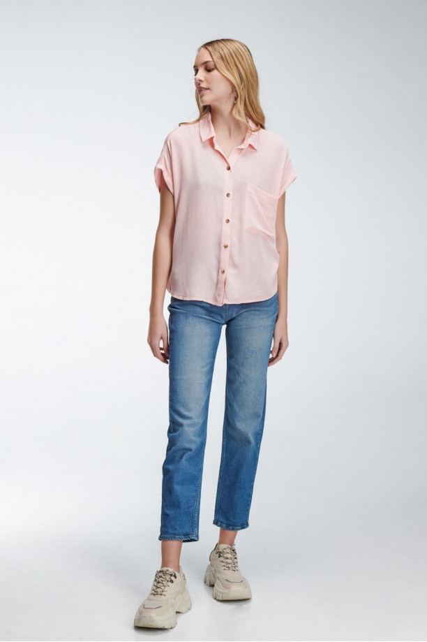 BLUSA UNICOLOR