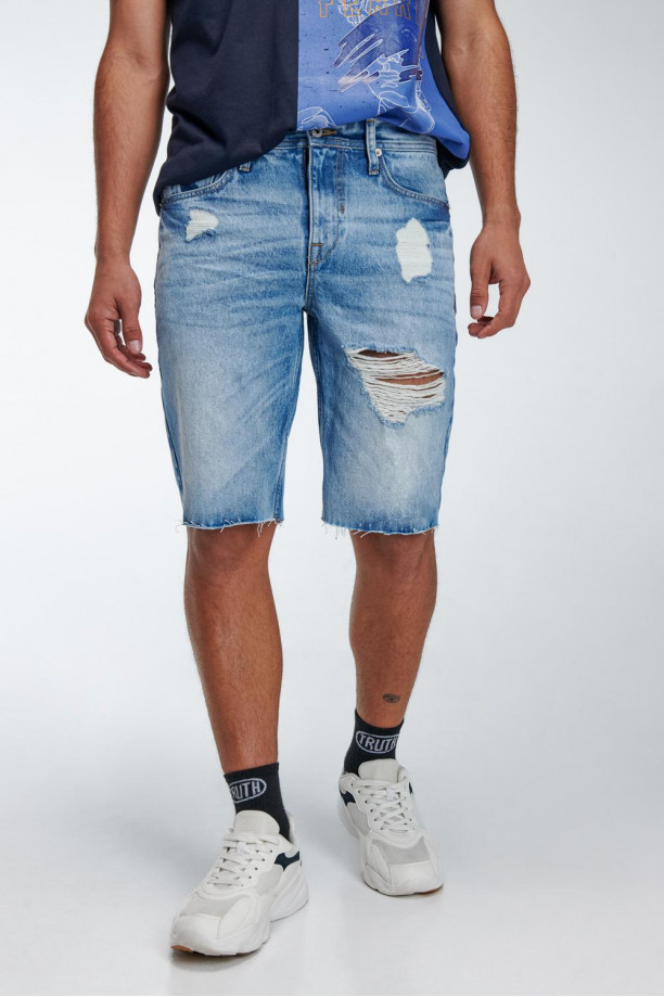Bermuda denim slim