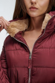 Chaqueta acolchada con capota