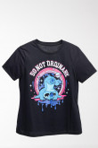 Camiseta manga corta estampada de Lilo & Stitch