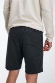 Bermuda loungewear con estampado en frente inferior