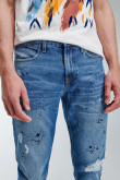 Jean Skinny con estampado