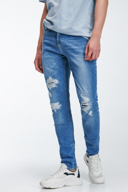 Jean Skinny con parches