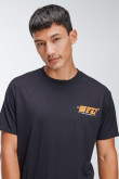 Camiseta manga corta con estampado.