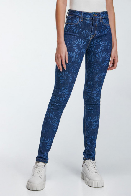 Jean Jegging tiro alto