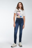 Jean jegging super alto
