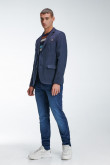 Blazer con capota reversible