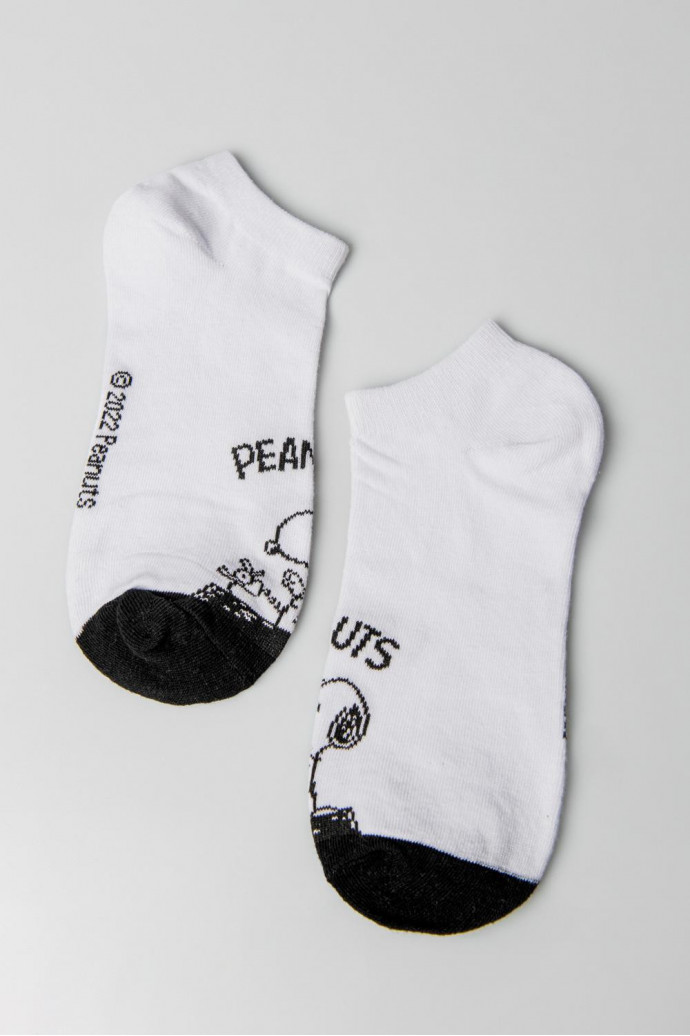 Medias cortas con motivo Snoopy