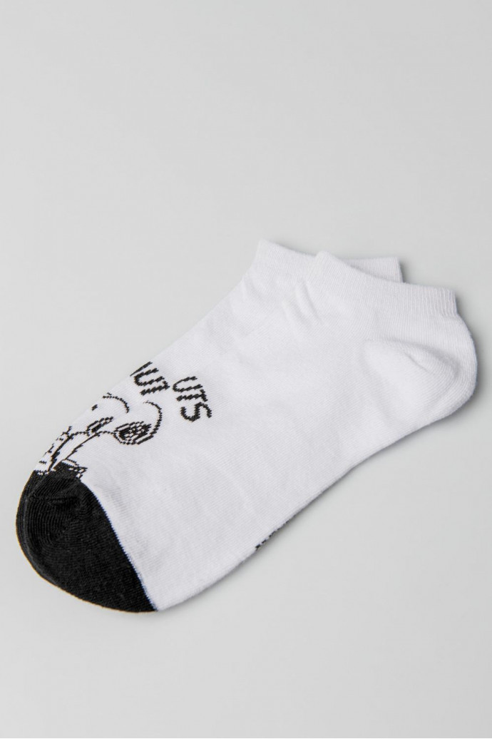 Medias cortas con motivo Snoopy