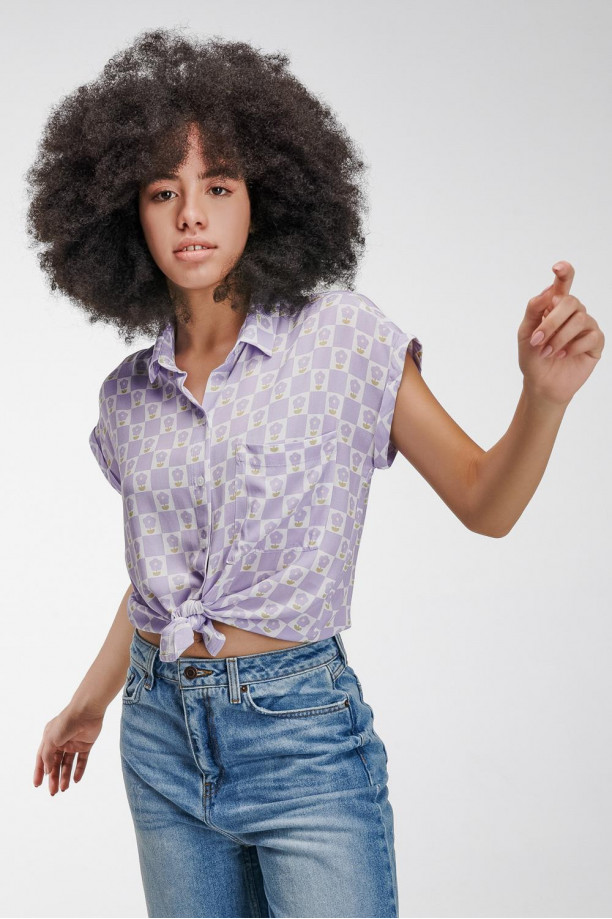BLUSA ESTAMPADA