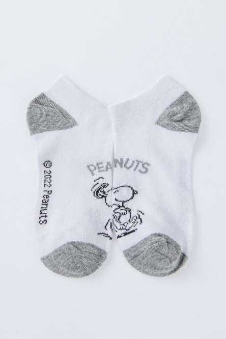Medias cortas con motivo Snoopy