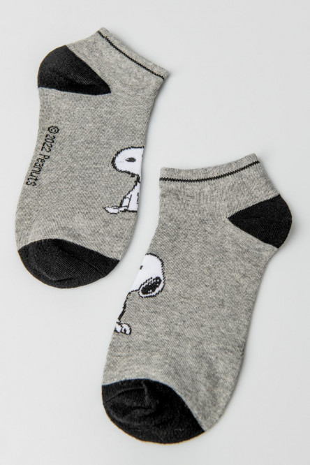 Medias cortas con motivo Snoopy