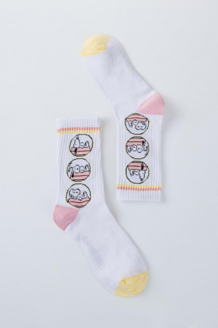 Medias largas con motivo Snoopy