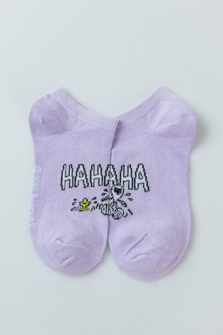 Medias cortas con motivo Snoopy