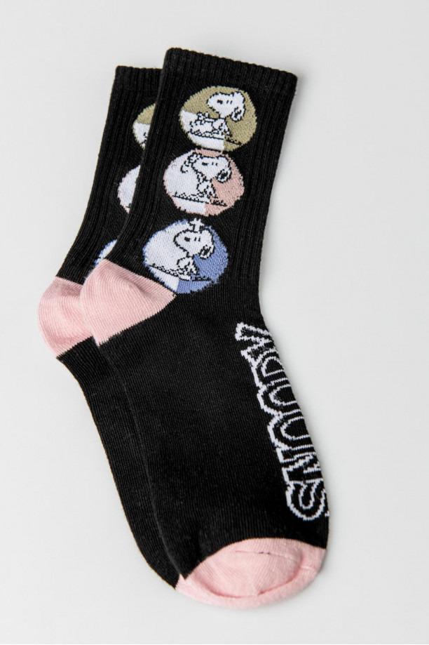 Medias largas con motivo Snoopy