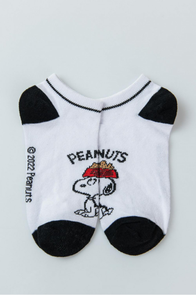 Medias cortas con motivo Snoopy
