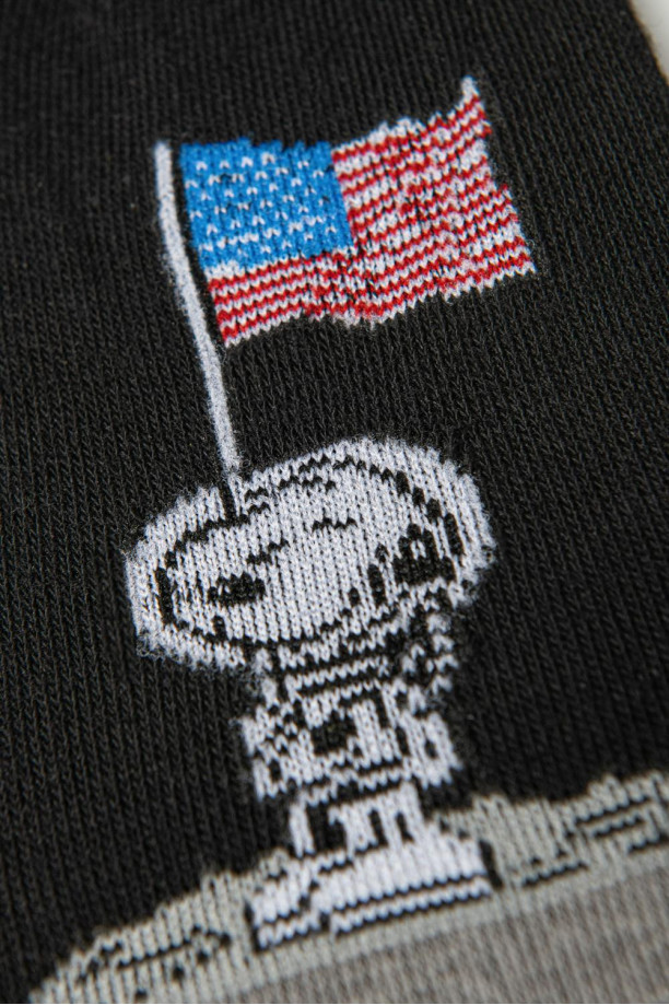 Medias cortas con motivo Snoopy