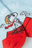 Medias cortas con motivo Snoopy