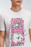 Camiseta manga corta estampada de Minions