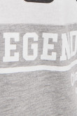 Camiseta para hombre, manga corta con estampado en frente