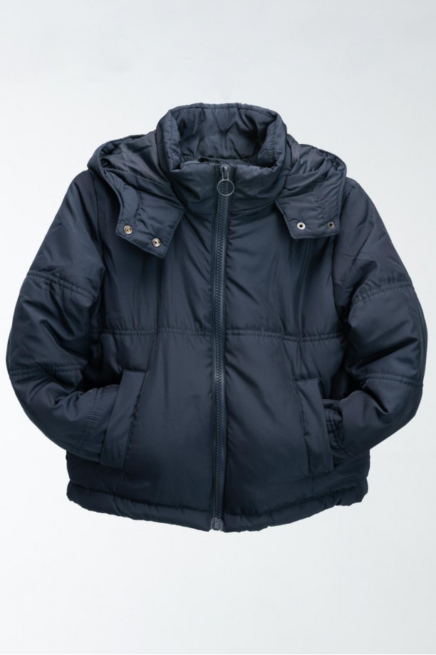 Chaqueta acolchada con capota