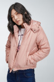 Chaqueta acolchada con capota