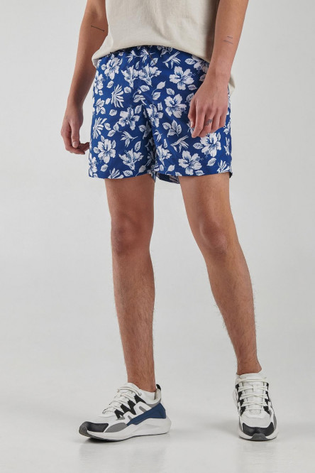 Bermuda piscinera estampada