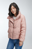 Chaqueta acolchada cuello alto