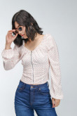 Blusa estampada