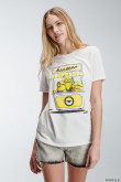 Camiseta, con estampado en frente de Minions