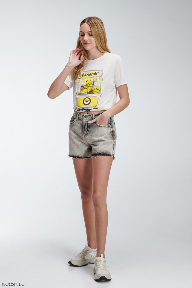 Camiseta, con estampado en frente de Minions
