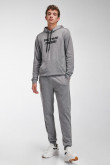 Jogger con bolsillos, estampado