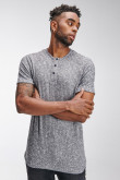 Camiseta masculina  con pechera y manga corta
