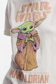Camiseta manga corta, estampado de The Mandalorian.