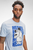 Camiseta manga corta estampado de Wacky Races