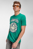 Camiseta manga corta estampado de Tortugas Ninja