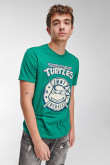 Camiseta manga corta estampado de Tortugas Ninja