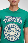 Camiseta manga corta estampado de Tortugas Ninja