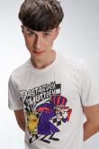 Camiseta manga corta estampado de Wacky Races